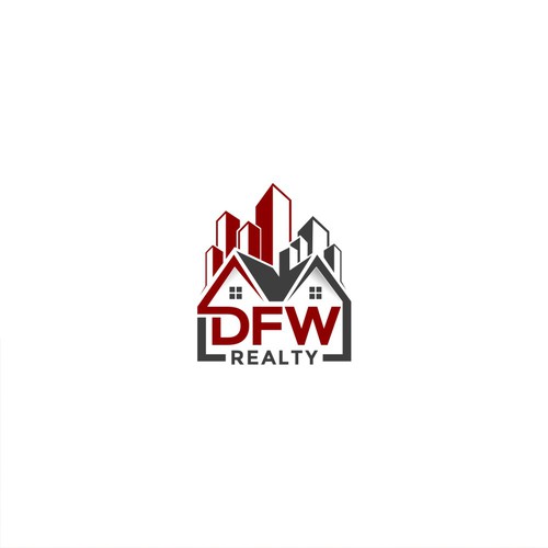 Real Estate Brokerage Logo for DFW Realty (DFW - Dallas-Fort Worth, TX) Design by wali99