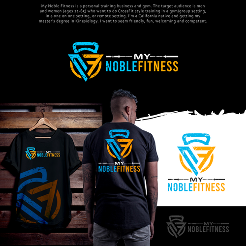 Need a powerful and fun new fitness logo for personal trainer and gym! Design by Grapìkal