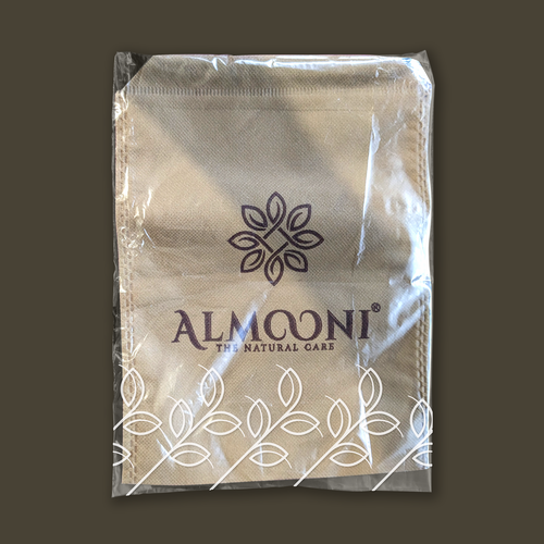 Design a simple yet elegant polybag packaging for our loofah brand Design by O Ñ A T E