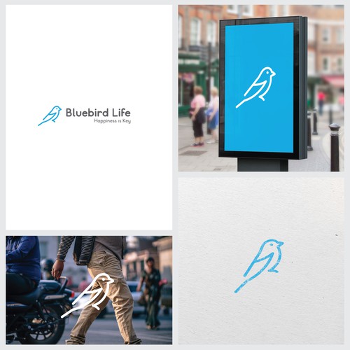 Create a meaningful logo for Bluebird Life Company - a retail company aimed at creating happiness Design by zeykan