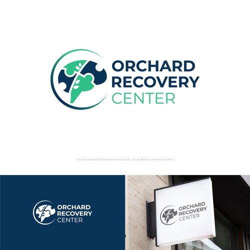 Beautiful new logo design for our addiction treatment center Design by Dezineexpert⭐
