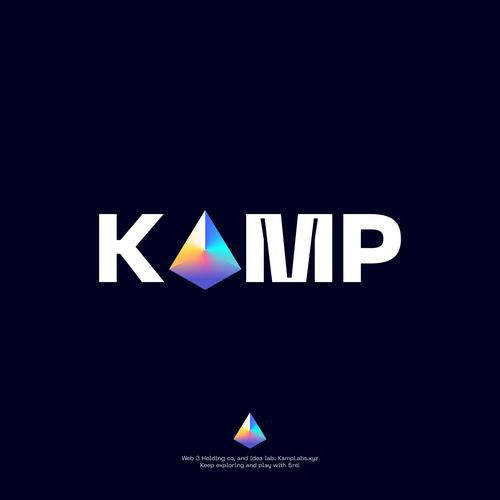 Web 3 Logo KAMP Design by EsrasStudio