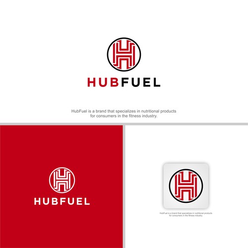 HubFuel for all things nutritional fitness Design by youpratama31