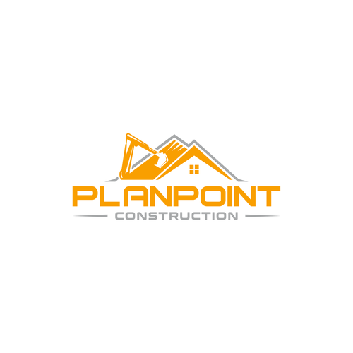 PlanPoint Construction Logo Needs A Remodel Design by iamJ