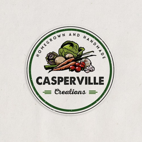 Attractive logo for a local organic produce farm. Design réalisé par South Coast