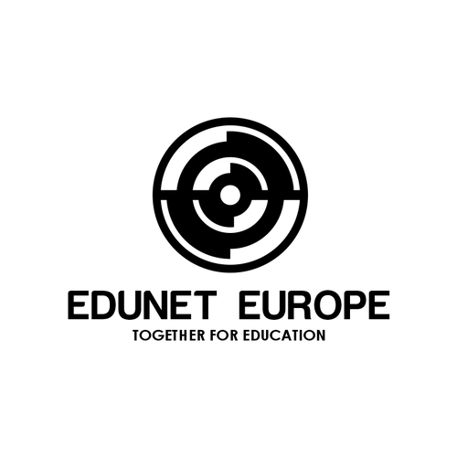 Logo for Education Network: minimalist elements forming a network Design by d'jront