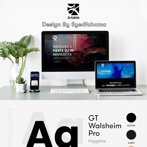 dj karma - playing good music since 2007 Design by Digitechtic