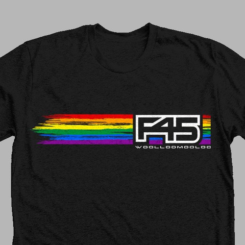 F45 pride shirt T shirt contest 99designs