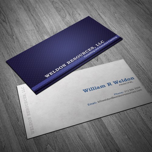 Create the next business card for WELDON  RESOURCES, LLC Design von Roberth C.