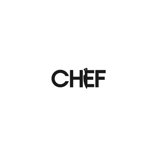 "CHEF": Food & Cooking Social Media Logo Design by Marsman™