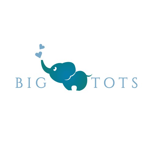 create a cute baby clothing logo for Big Tots | Logo design contest