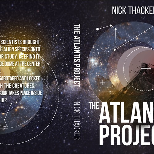 Designs Thriller/SciFi Book Cover Design in AwardWinning Author's