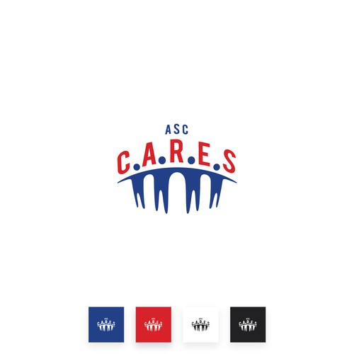 Create a logo for American Safety Council's new ASC C.A.R.E.S. program ...