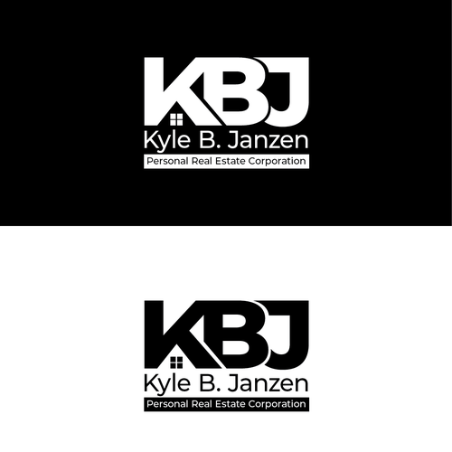 Bold 'KBJ' Logo for Real Estate Agent Design by Mila K