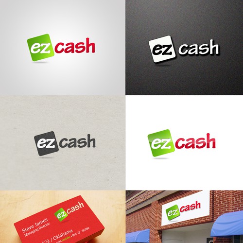 logo for EZ CASH デザイン by designsbyanika