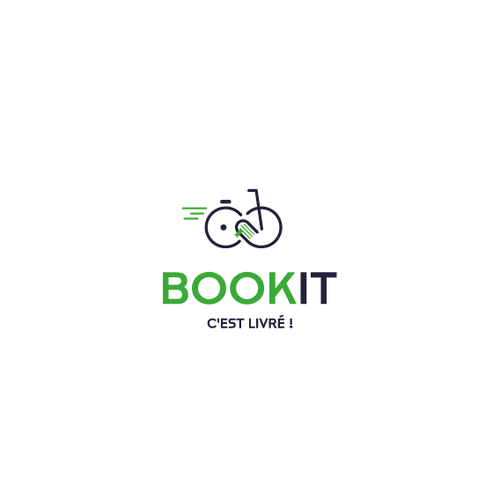 BOOKIT Genève, c'est livré! Livres en ligne livré à vélo! Ontwerp door vurt™