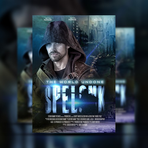 Poster for Apocalyptic sci fi film Design by EPH Design