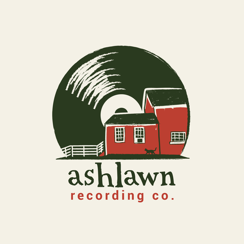 "Farm Recording Studio Logo (no AI)" winning Poster