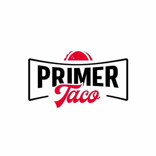 Taco Drive Thru Logo Diseño de Vic People Studio