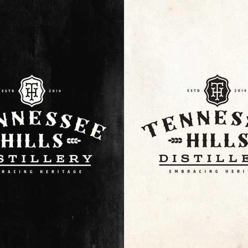 Design di Tennessee Hills Distillery Logo Design Contest di rl X