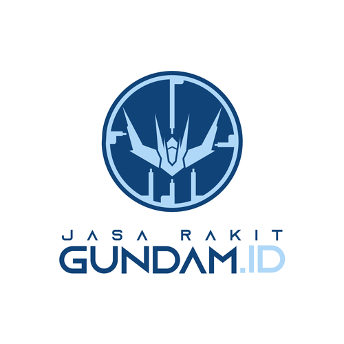 Gundam logo for my business Réalisé par xxvnix