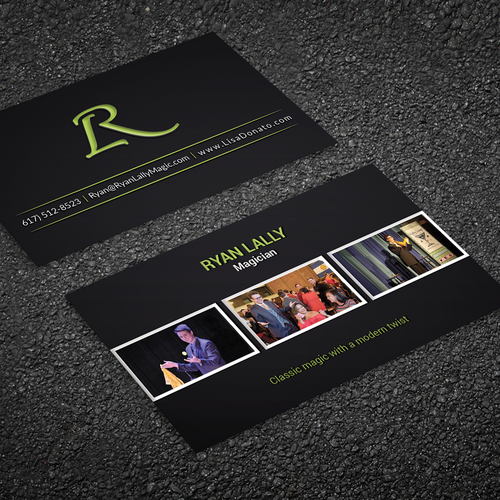 Design a magician's business card Design by Branding_BD