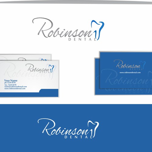 logo for Robinson Dental Design por Ksatria99