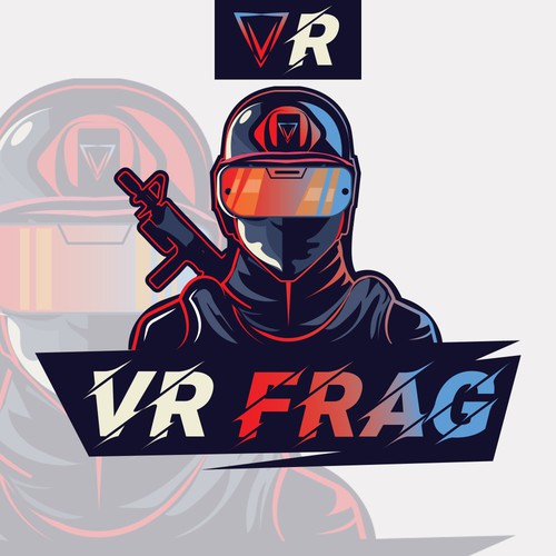 VR shooter played at large space VR arcades is looking for a logo. Réalisé par BAHAA FIKRY