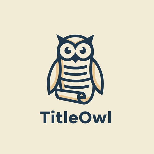Design by DAROSE titled "Title Owl Logo"