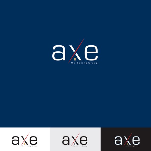 aXe Marketing Group needs a cool and creative logo Design by Passionately Curious