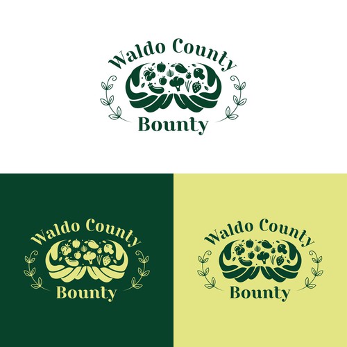 99nonprofits winner - Design a fresh, active logo for a nonprofit fighting hunger with locally grown foods in Maine. Design by Alldistrict_Studio