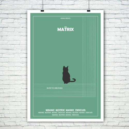 Create your own ‘80s-inspired movie poster! Design by milospetr