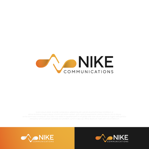Nike Communications Logo Contest Design by MrBaba