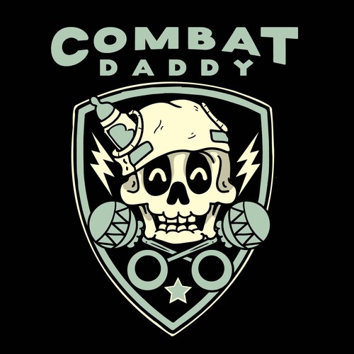 Need a classic, manly logo to appeal to new dads to read our blog! Design by Deduder