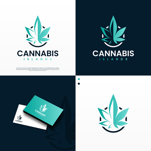 Create a logo for Cannabis Islands! Réalisé par Direwolf Design