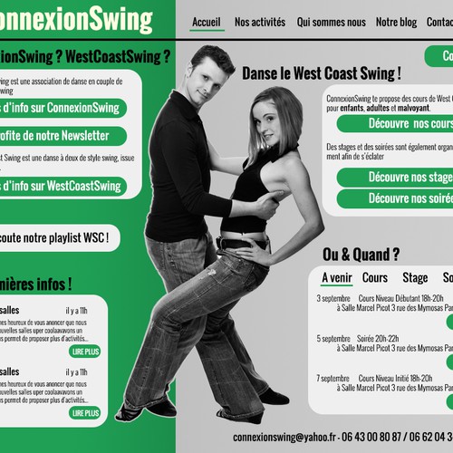 Web page design contest entry by David Belt