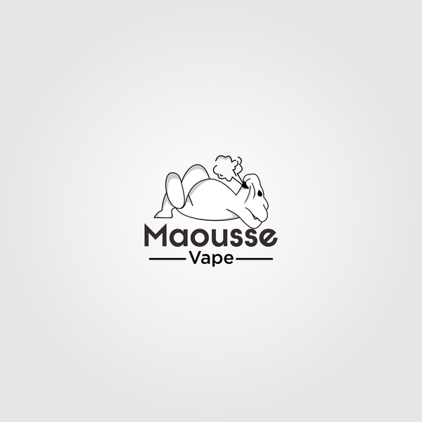 Design by Afrius titled "logo for Maousse Vape"