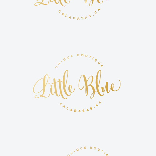 Little blue unique boutique calabasas ca Logo design contest