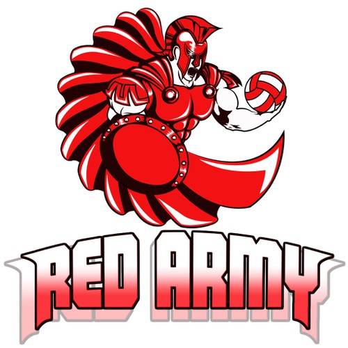 Create a cool, intense, captivating and intimidating logo for a Sports Team - RED ARMY Design by I'm Home.