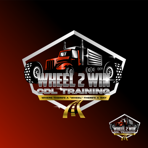 Design a Catchy Logo for CDL Truck Driving School Diseño de Mr. Rious ⚡