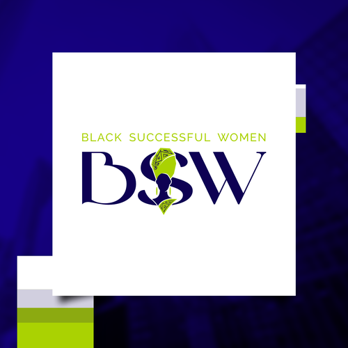 Upscale logo for the successful Black woman who wants to level up personally and professionally-ontwerp door dznWILD