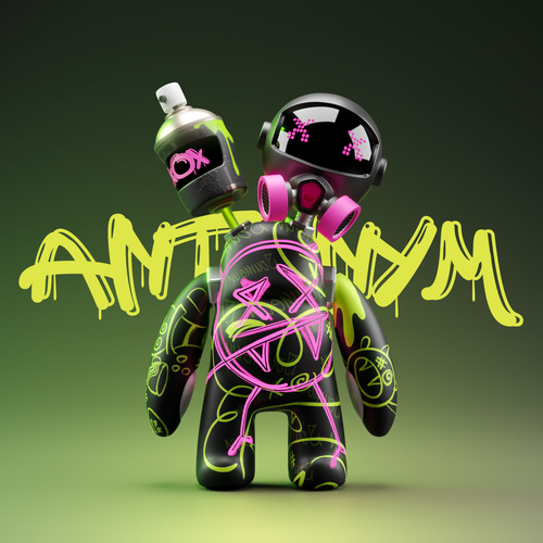 Antonym Design Project to have fun for fan art Design by soumeur