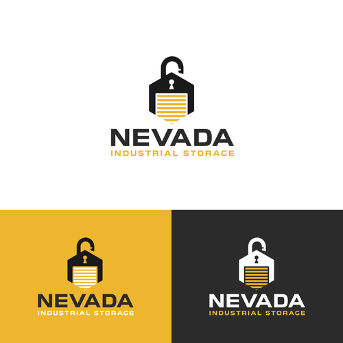 Logo for outdoor industrial storage Design by HeyBro™