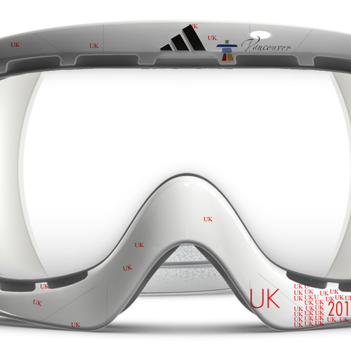 Design adidas goggles for Winter Olympics Design by Mircea