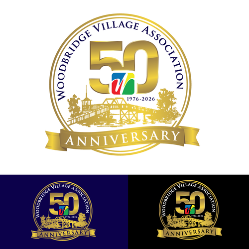 Design a 50th Anniversary logo for our community Design by CRG_DZN