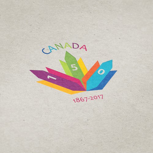 Community contest: Design Canada’s 150th birthday logo! Design by DEMON DESIGNER
