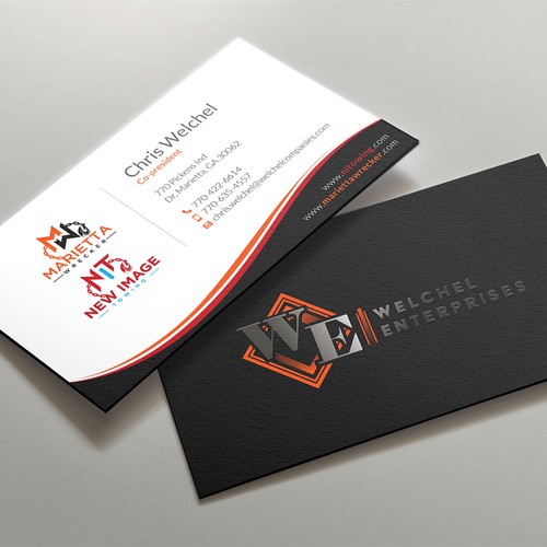 Powerful business card for large towing enterprise Design by kaylee CK
