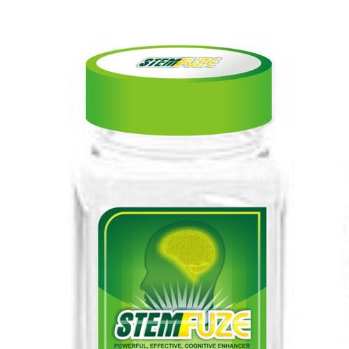 Create the next product label for StemFuze Diseño de Egyhartanto