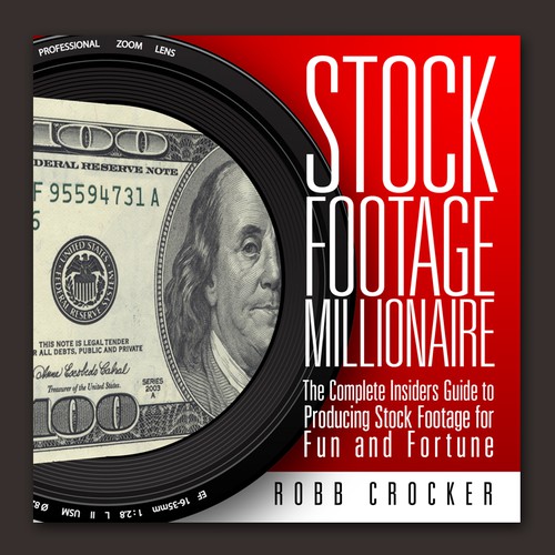 Eye-Popping Book Cover for "Stock Footage Millionaire" Diseño de Adi Bustaman