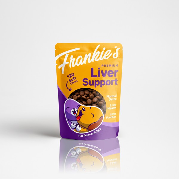 Liver suport snacks for cats, and dogs. 